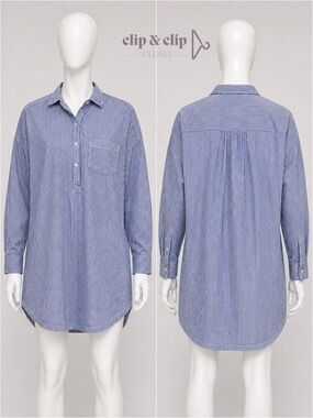 H&M Divided Striped Women's Long-Sleeve Shirt